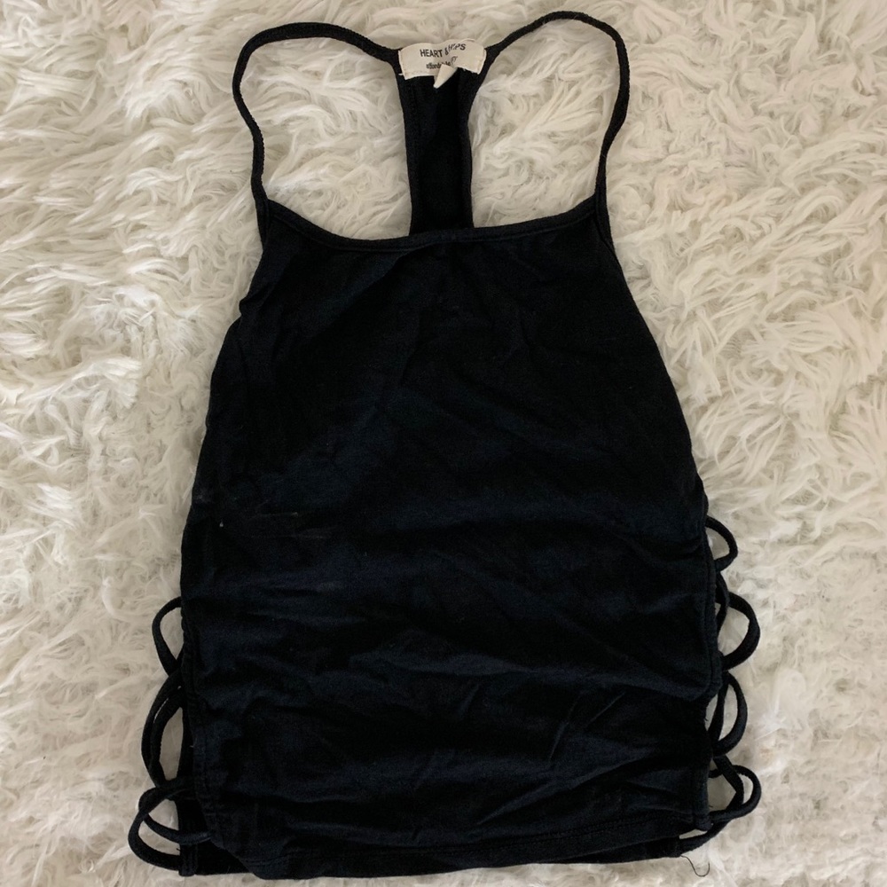 Heart and Hips - - Open Side Tank Top Crop Top😎